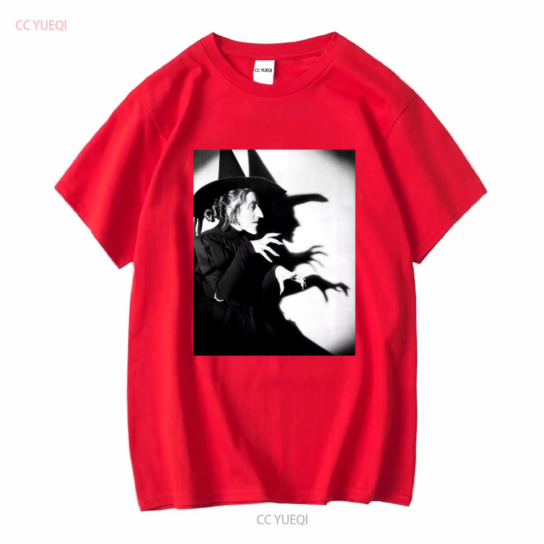 Hexe Schatten T-Shirt Halloween Oz Zauberer Dorothy Film des Westens Weihnachten Geburtstag Vintage Comfort Colors vintage Gewaschen S