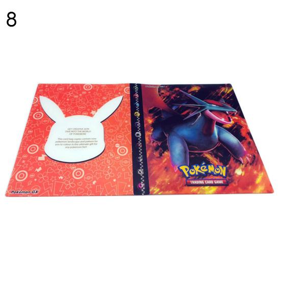 240 Sheets Pokemon Cards Playing Album Book Folder List DIY Collection Holder
