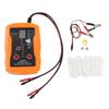 Kit d'outils de nettoyage et de test d'injecteur de carburant automobile Fonction 2 en 1 8 Adaptateurs et 8 Modes d'impulsion Outil DIY 4 fils Double