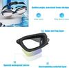 Myopia Swimming Goggles  Glasses Plated with Diopters  Silicone Belt Underwater Eyewear Anti-fog Men Acetate