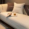 Black and White Sofa Cushion Four Seasons General Nordic Simple Non-slip Pure Cotton Sofa Cushion Cover Back Towel Sand Hair Towel