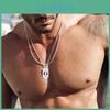 In The Darkest Hour When Demons Come Brothers Dog Tags For Men Stainless Steel Pendant Bff Necklaces Fraternal Gift