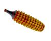 AHCS Acupressure Foot Roller With Karela Wooden Massager (Multicolor) (Foot Roller Cut 1 + Karela 1)