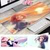 Ochaco Uraraka Anime My Hero A-Academia Mousepad Mouse Mat Desk Mat With Pad Gaming Accessories Prime Gaming XXL Keyboard Pad