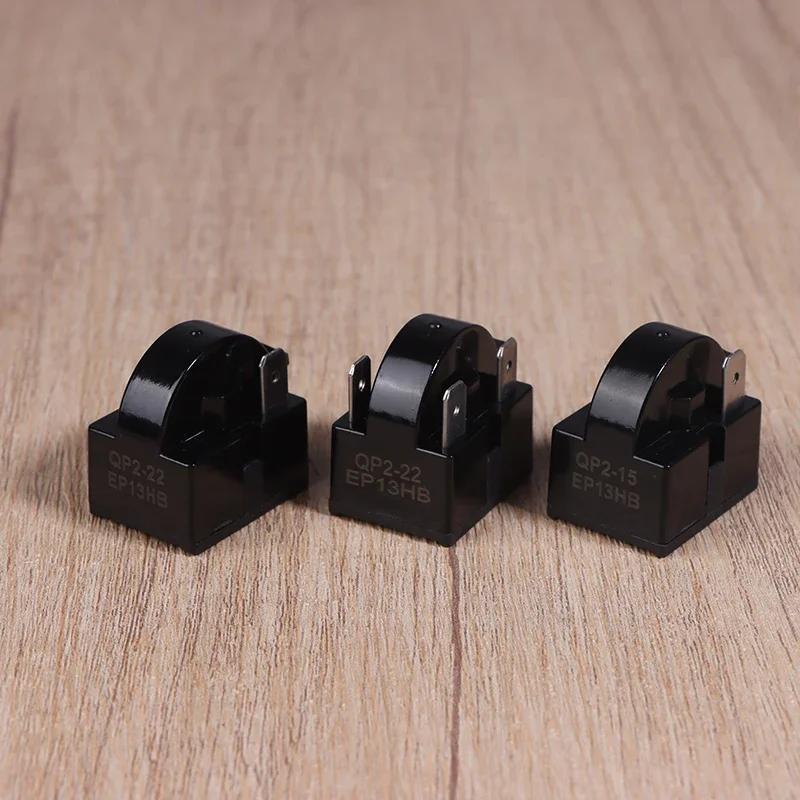 1 Stück Kühlschrank PTC Anlaufrelais 1/2/3/4 Pins Kompressor Überlastschutz Kühlschrank PTC Anlaufrelais Zubehör