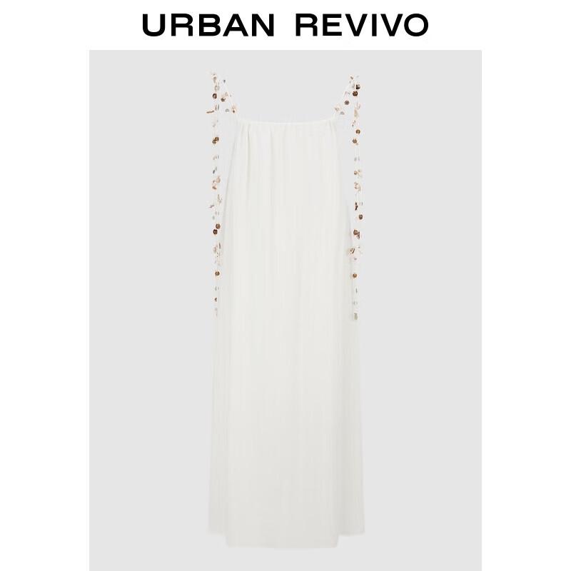 

UR 2025 Осеннее Макси-платье-майка из ракушек M