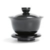 Jianzhan Kiln-Glazed Black Tianmu 11-Piece Tea Set