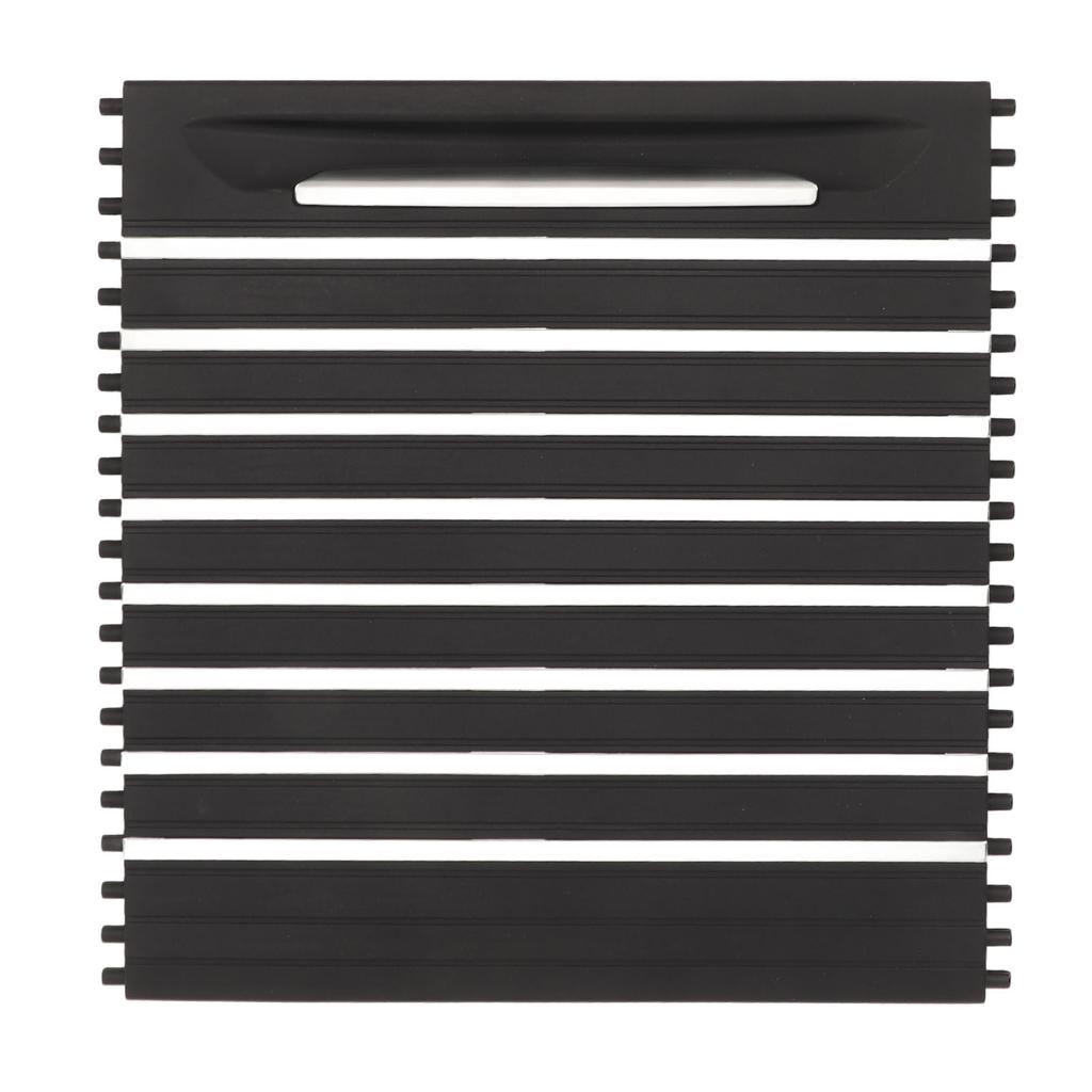 Cup Holder Tray Roller Blind Cover ABS 51169251973 Direct Fit for F15 F85 X5 X5M 2014 To 2018