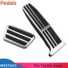 Stainless Steel Car Pedals Accelerator Gas Brake Pedal Cover for Lexus ES GS for Toyota Camry RAV4 RAV 4