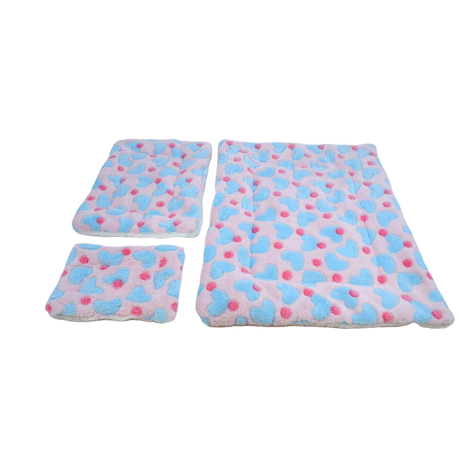 

Толстая фланелевая хлопковая подстилка для гнезда для домашних животных для кошек, кроликов, шиншилл, хомяков и морских свинок 15x20cm Pad