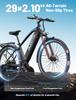 Bicicleta Eléctrica DUOTTS C29 Max 250W48V18Ah, Frenos de Disco Hidráulicos Autonomía 120km Velocidad Máxima 25km/h Bicicleta Eléctrica