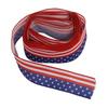 Patriotic Ribbon 6.5cm Width 10m Length 4th of July Independence Day for Decoration