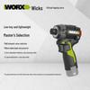 Worx 12V Brushless Hydraulic Impact Driver CN Plug (adapter Included)
