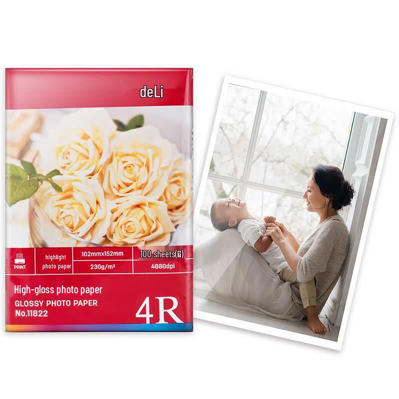 Deli 11822 Glossy Photo Paper