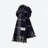 With Tassels Winter Scarves Angora Fleece Wrap Shawls High Quality Cashmere Scarf
