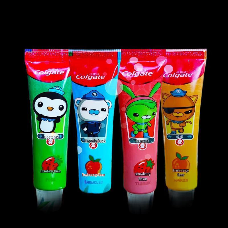 Colgate Kids Miaomiao Brush Anti-Cavity Toothpaste - 4 x 35g Pack
