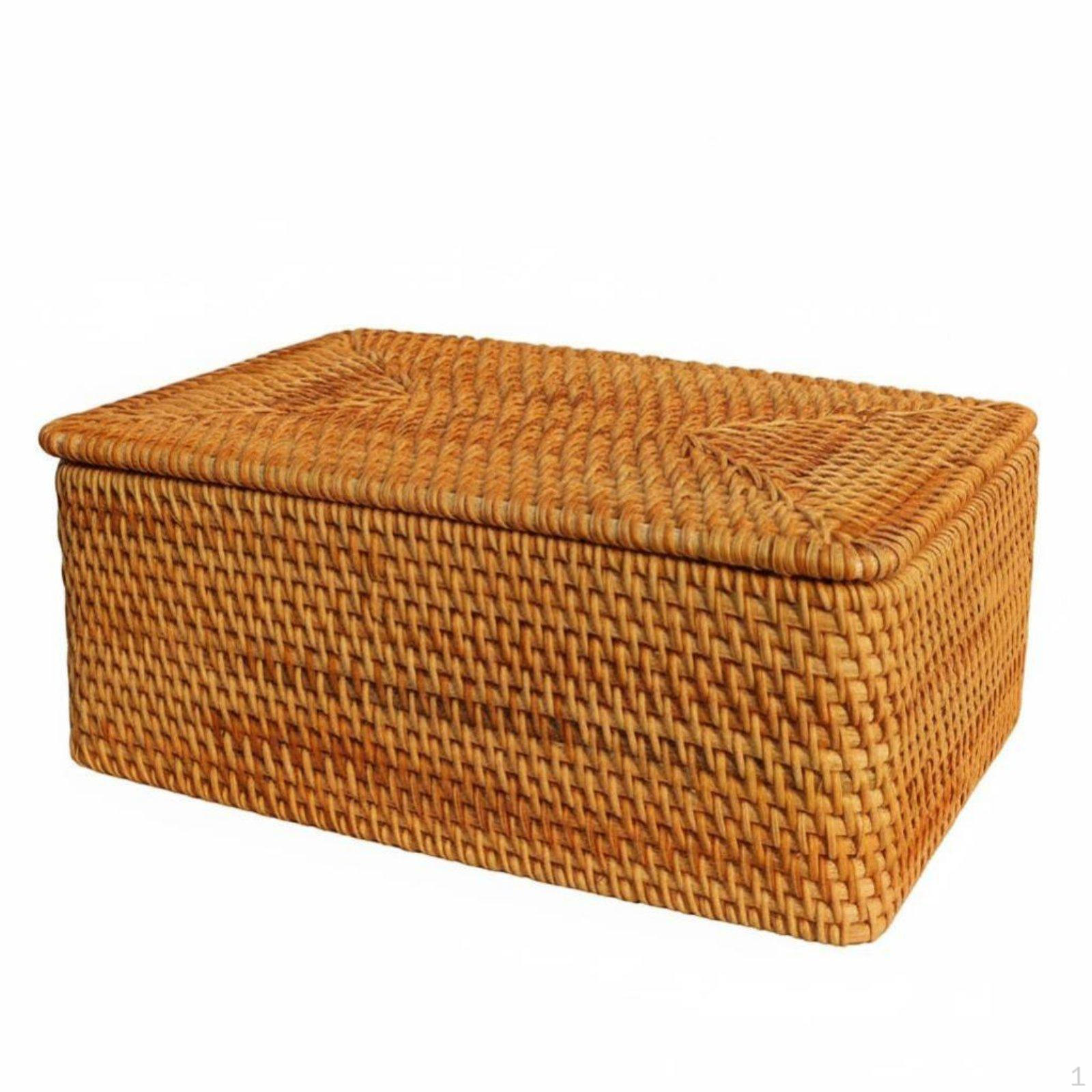 Large Capacity Storage Basket with Lid