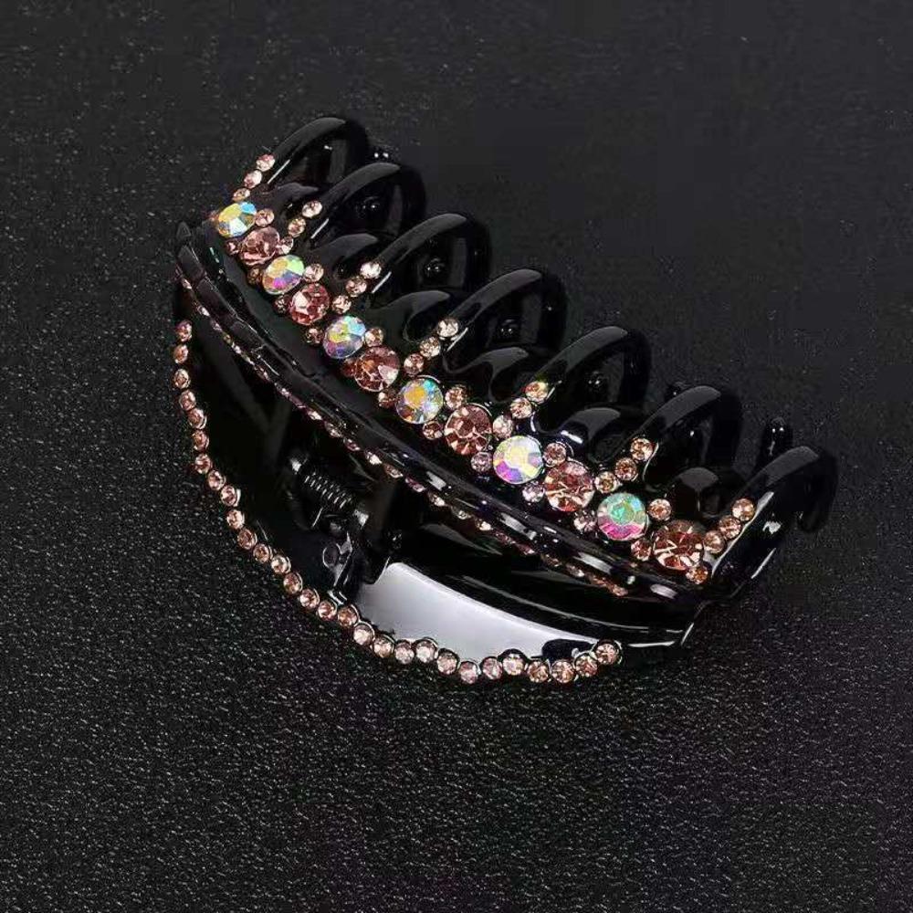 Fixing Ladies Hair Crystal Hair Clip Big Hairpin New Hair Accessories  Women Girls