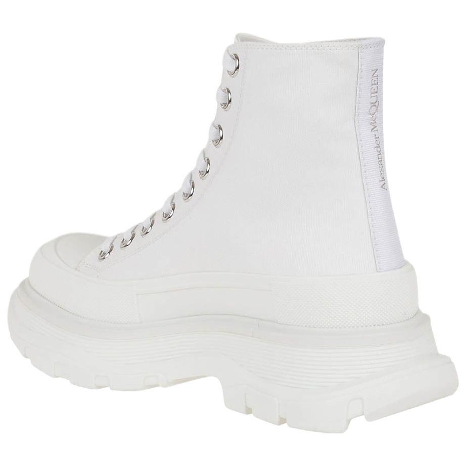 Alexander McQueen Tread Slick Boots 'White' Women's 611706W4L329000
