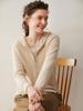 Eleganter Kapuzen-Kaschmir-Cardigan für Damen - Locker, Gemütlich und Hochwertig mit Verdicktem Reißverschluss.