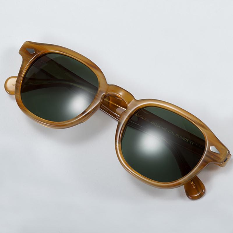 Sunglasses Man Johnny Depp Lemtosh Polarized Sun Glasses Woman Luxury Brand Retro Acetate Frame High Quality