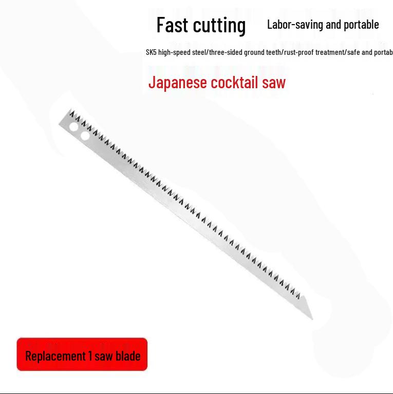 Japanese Handmade Ultra-Fast Wood Saw: One Blade Equals 30, Perfect for Gardening and Tree Cutting