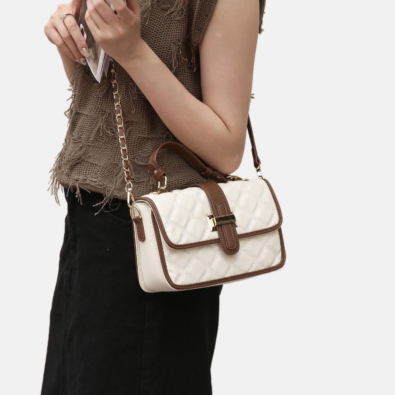 

Маленька квадратна сумка Жіноча сумочка Модна сумка-месенджер чорний