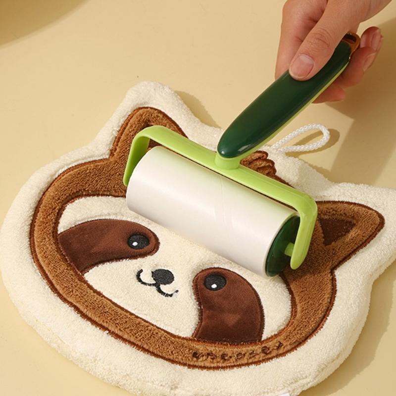Animal Themed Kids Hand Towels Soft Absorbent Polyester Quick Drying for Kitchen and Bathroom