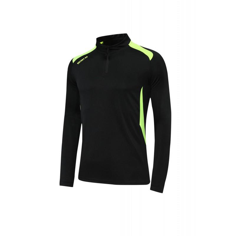 Unisex Youth Half-Zip Soccer Training Jersey Set Winter Sports Activities Running Cycling Basketball Volleyball