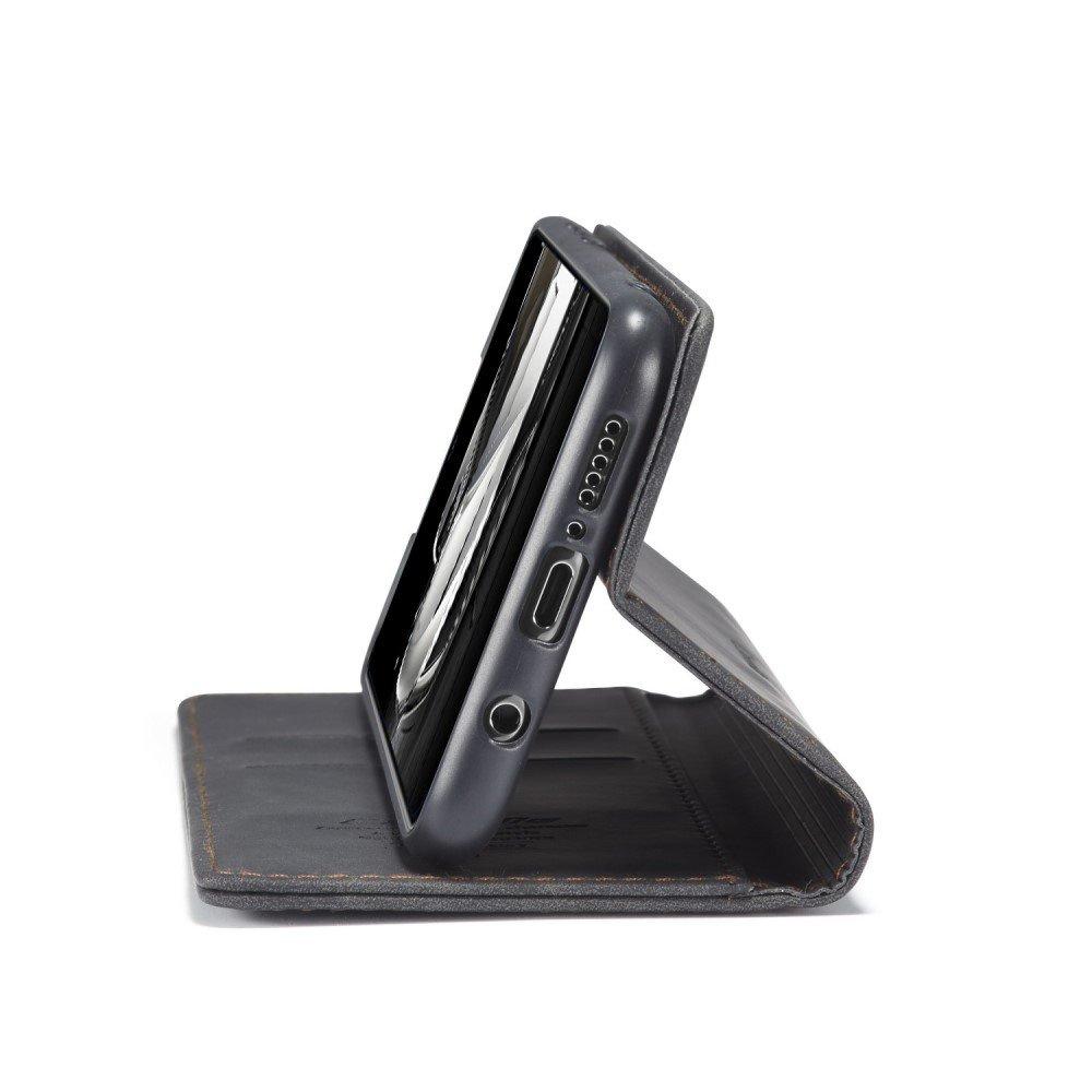 CASEME Case for Xiaomi for Redmi Note 9s / 9 Pro, Leather Wallet Case, Black