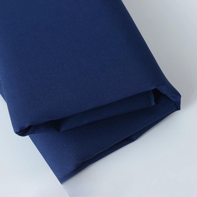 Wide 140cm Cotton Poplin Fabric Solid Color White Red Black for Sewing Accessories Quilting Patchwork Handmade 100/300/500cm