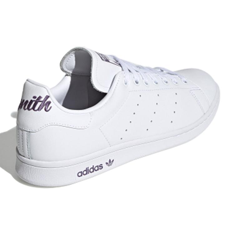 Adidas Originals Stan Smith Shoes 'Cloud White Tech Purple' EF4298