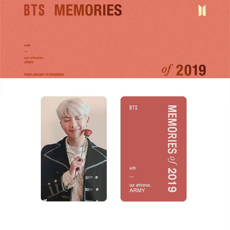 K-POP BTS Memories of 2019 Group Photo Card LOMO Cards – buy at