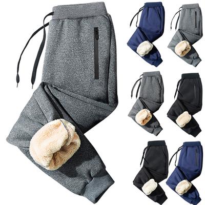 Lamb Fleece Pants Men's Casual Pants Winter Sports Pants Men's Pants Plus Size Men's Pants Baggy Corset Sweatpants