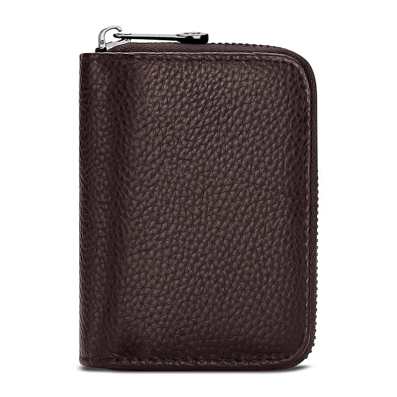 PU Leather Short Wallet With Zipper Coin Pocket Vintage Big Capacity Short Money Purse Card For Volvo XC90 XC60 C30 S60 C70 XC40 FK4
