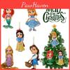 Christmas Disney Princess Acrylic Pendant Xmas Tree Hanging Decoration