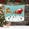 Christmas Tapestry Christmas Background Layout Cloth Living Room Santa Claus Hanging Cloth
