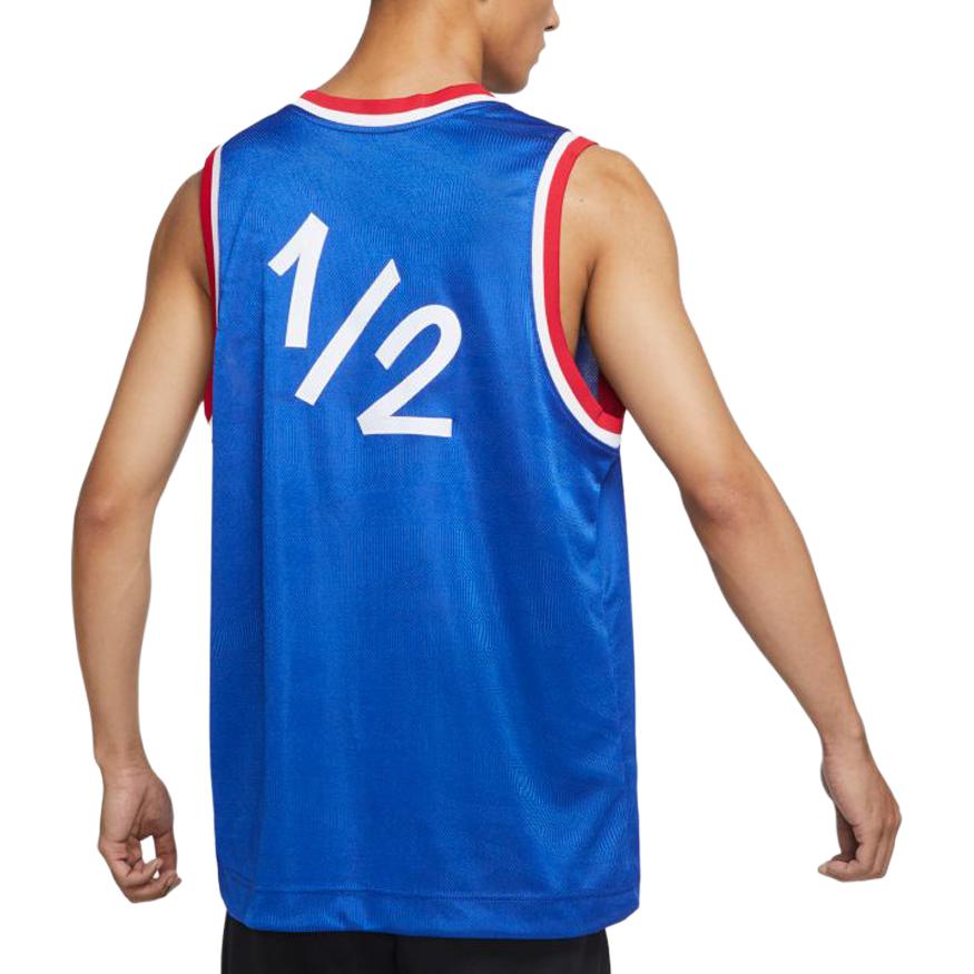 New Nike Dri FIT Basketball Jerseys Unisex Blue DA5991-480