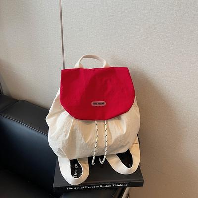 Fashion Small Backpack Casual Backpack Women's New Large-capacity Commuter Work Bag Summer Travel Bag