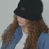 maison creme Lovers Bucket hat_Black
