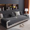 Milk Fleece Phoenix Tail Sofa Cushion Plush Non-Slip Seat Cushion Leather Sofa Cover  Simple Quilted Cover Towel
