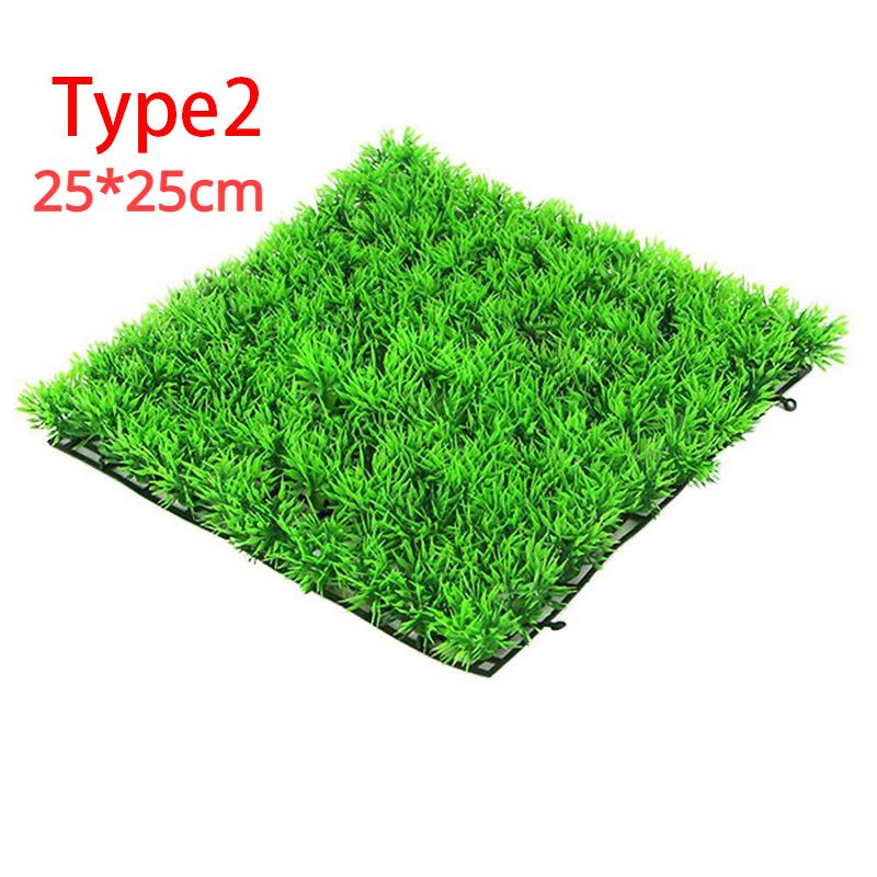Künstliche Graspflanze Rasen Kunstrasen Wasserpflanze Aquarium Fischbecken Dekoration Moos Aquarium Ornamente Aquarium Zubehör
