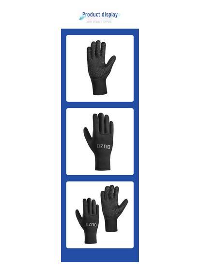 3mm CR Diving Gloves: Wear-Resistant, Cut-Resistant, Cold-Proof for Snorkeling, Waterskiing, Surfing, and Fishing. Warm and Thin Style.
