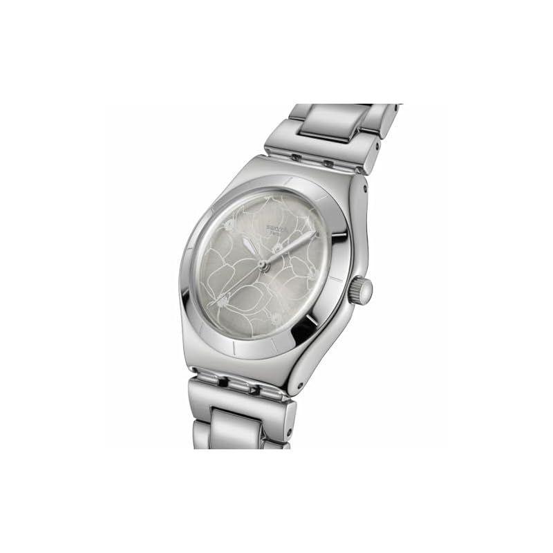 Used [Swatch] Watch IRONY MEDIUM PETAL BLISS YLS237G Women's Gray 1