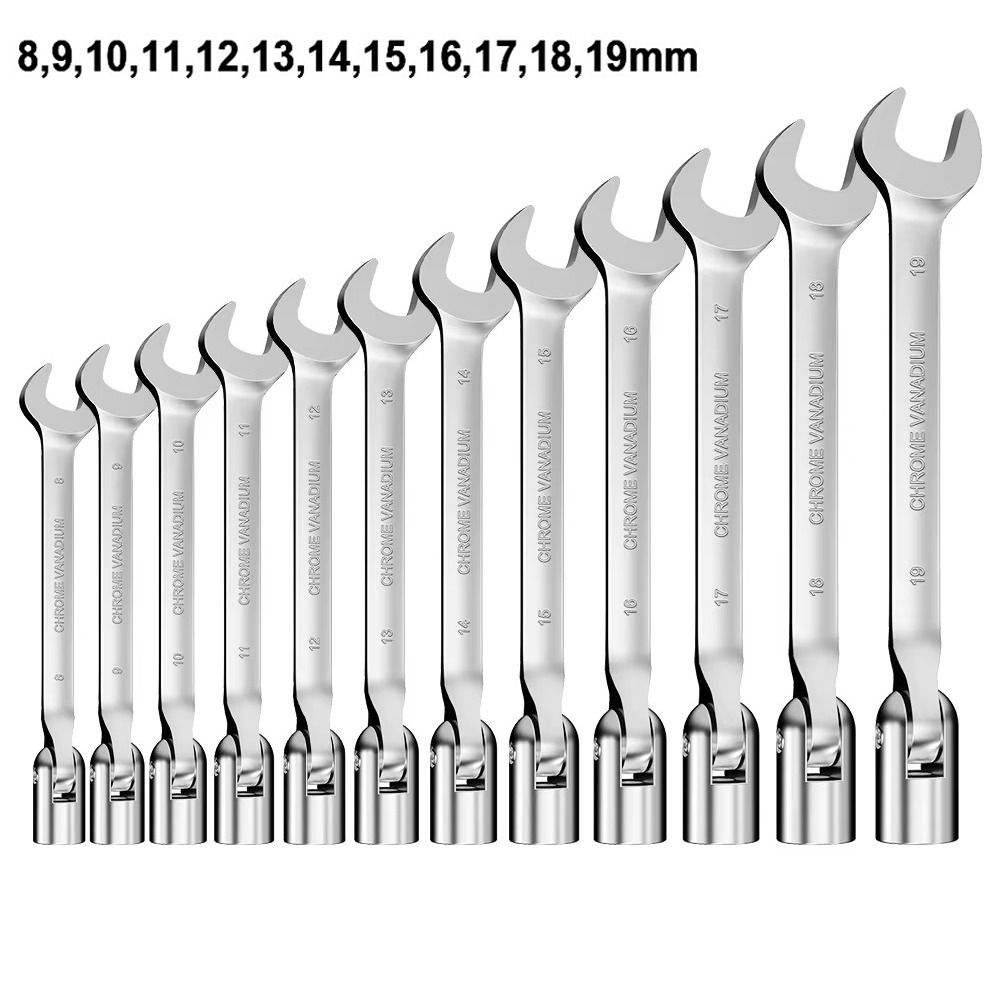 Torx Dual-Purpose Wrench Rotatable Torx Wrench Tool Open-End Wrench