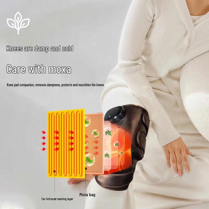 MEEEGOU Graphene Heating Knee Massager (Single) CN Plug (adapter Included)
