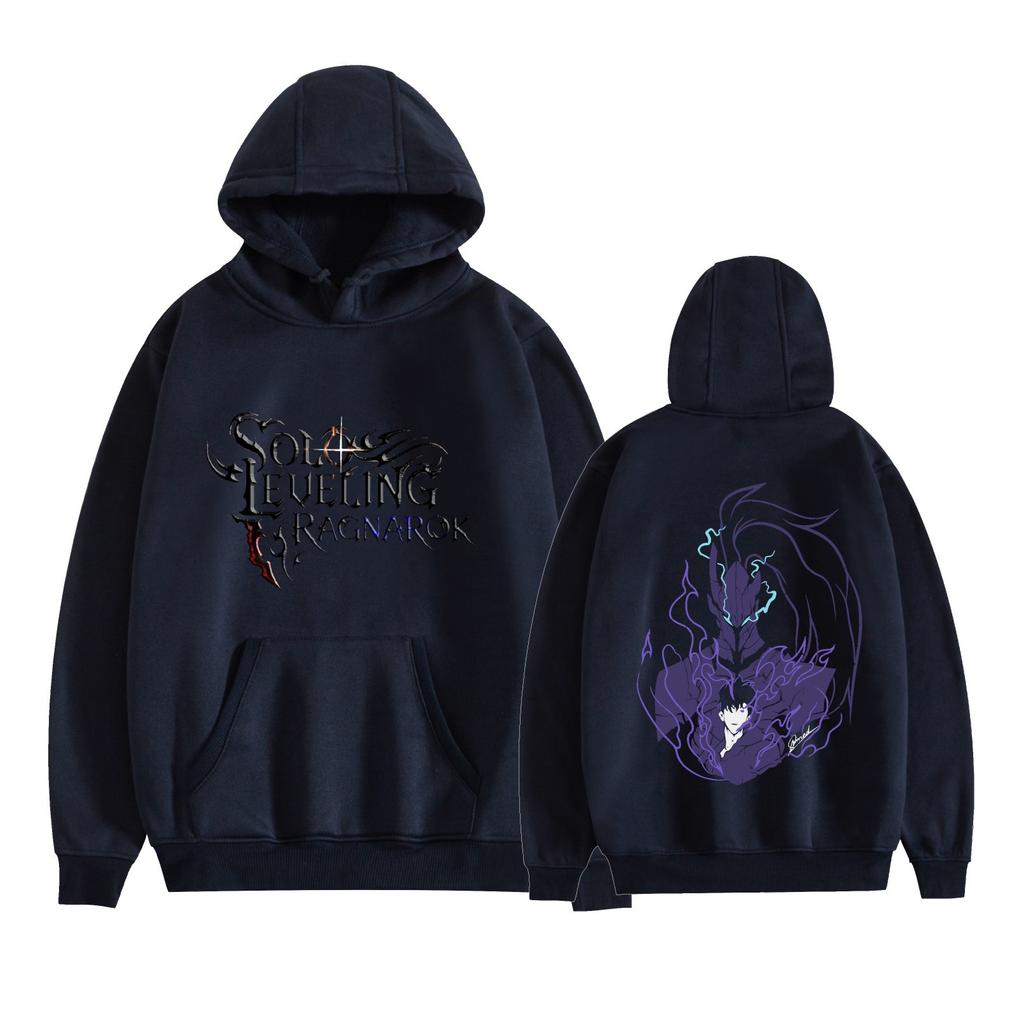 Solo Leveling Hooded for Aldult Streetwear Hoodie Printed Unisex Hooded Pullover