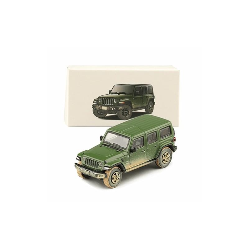 Alloy Off-road Vehicle Model Toy Car Wrangler Suspension Slide 164 Scale