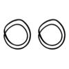 Versátil 2X 51337258329 51 33 7 258 329 Burlete Sello de Marco de Puerta Delantera Para BMW F30 F30N F31 F31N F35 F80 Serie 3