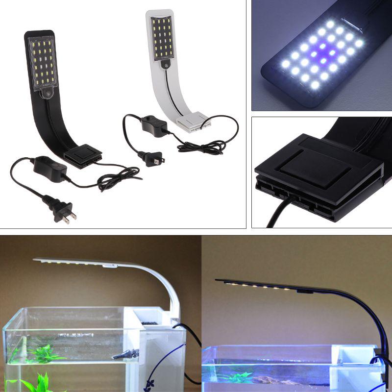 Aquariumleuchten Kleine LED-Klemmlampe für Fische für Becken mit separater Stromversorgung X3UC